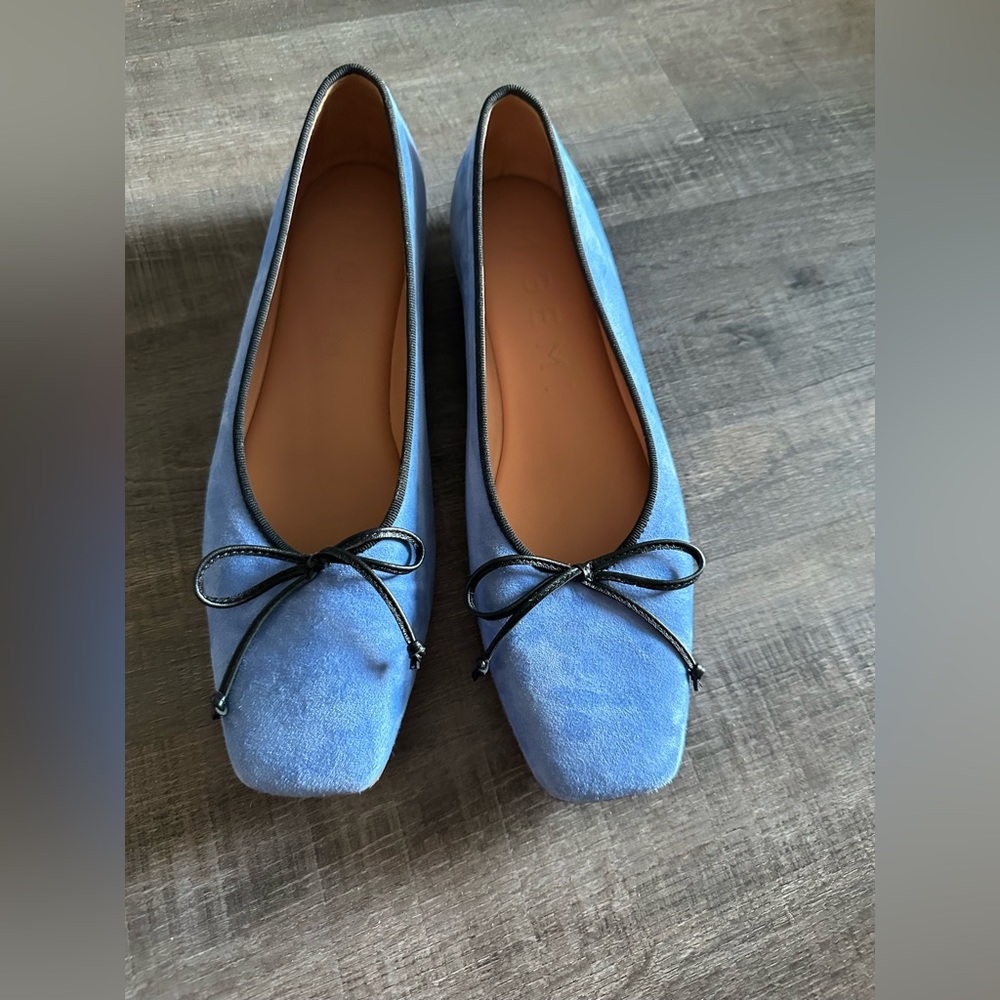 M. Gemi The Danza Ballet Flat size 40.5. . US size 9.5 in Powder Blue - Picture 10 of 16